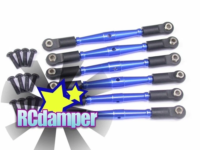 GPM ALUMINUM TIE ROD TURNBUCKLE 6PCS B HPI 1/10 E-FIRESTORM FLUX RTR 10T - Image 1 of 1