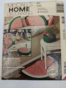 McCall's Crafts 815 Watermelon decor - Picture 1 of 2