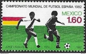 SKV) 1982. Mexico. World Cup Spain. 1 stamp SC 1278 mnh - Picture 1 of 1