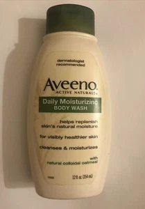 Aveeno Body Wash 12 oz Daily Moisturizing Nourishing Oatmeal Healthier Dry Skin - Picture 1 of 9