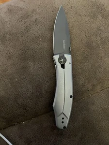 Kershaw Knife 3440 Innuendo Les George  Design Stainless Handle Framelock NEW  - Picture 1 of 4