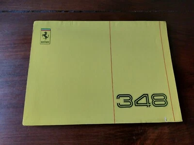 Ferrari 348 Libretto Uso E Manutenzione - Immagine 1 di 4