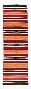 Handmade Kilim Runner, Vintage Stripe design kilim Runner,Hallway kilim - Picture 1 of 11