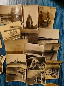 22x Original Foto Konvolut Ostseestation Kiel 18.01.1942 alle gestempelt - Bild 1 von 13
