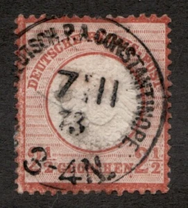 1873 Germany Deutsches Reich Sc# 19 - 2½ Groschen. Constantinope CDS vf - Picture 1 of 1