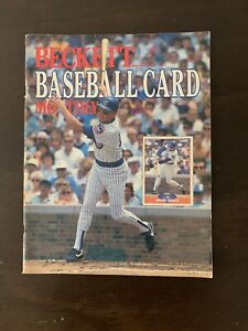 Beckett Baseball Card Monthly March 1989 Issue #48 Mark Grace Johnny Bench