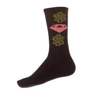 Billionaire Boys Club Clothing Men Socks BB Lucky Black Shocks - Picture 1 of 2