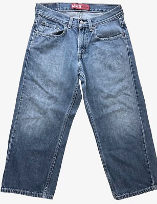 Vtg Levi's 569 Kids Denim Blue Jeans 8 Regular (28 x 23) Red Tab Loose Fit - Image 1 of 4