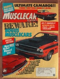 MUSCLECAR CLASSICS 1990 OCT - BLOWN GT350, YENKO - Imagen 1 de 1