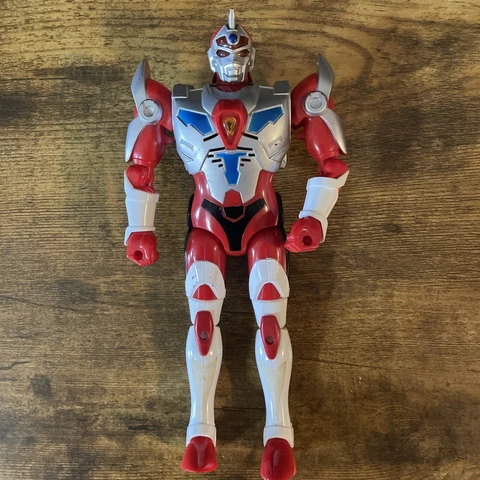 Vintage UltraMan 1994 Playmates Toys Superhuman Samurai Syber Squad Figure 9” Cover