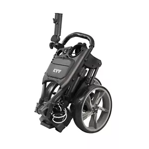 KVV 3 Wheel Golf Push Cart Ultra Lightweight Smallest Folding Size, New-Versi... - Picture 1 of 8