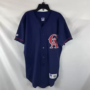 Authentic California Angels 40 Jersey Russell Diamond Collection Vintage USA - Picture 1 of 8