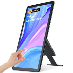 UPERFECT 15.6" Touchscreen Portable Monitor 1080P Extended Screen Place Vertical - Picture 1 of 11