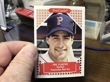 1991-92 ProCards Tomorrow's Heroes #14 Phil Plantier