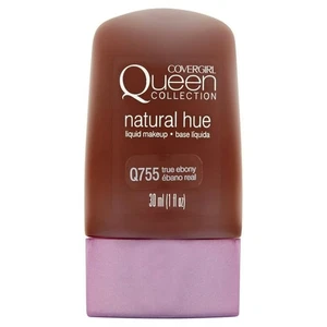 Covergirl Queen Collection Moisturizing Base #Q755 True Ebony - Discontinued HTF - Picture 1 of 2