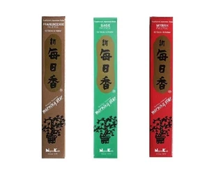 Morning Star Incense Bundle of 3 x 50 Sticks Boxes (Frankincense, Sage, Myrrh... - Bild 1 von 1