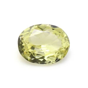 Ceylon (Sri Lanka) Oval Greenish Yellow Zircon 2.00CT - Picture 1 of 8