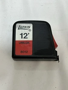Vintage Lufkin Rule Tape Measure 12 Ft. Made in USA Model 8012 NEW OLD STOCK - Picture 1 of 3