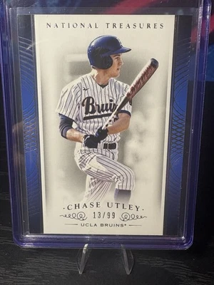 2015 Panini National Treasures College - Chase Utley #25/99 UCLA - Imagem 1 de 2