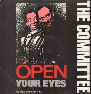 Committee Open Your Eyes 12" vinyl UK Fire 1985 in pic sleeve with insert FIRE4 - Image 1 of 4