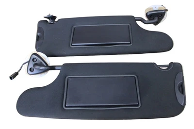 Dodge Challenger 2015-2016 conjunto de pares de parasoles interiores del lado del conductor y del pasajero Foto 1 de 4