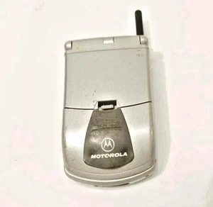 TELÉFONO CELULAR MOTOROLA TIMEPORT P8767 VINTAGE FLIP FLOP + BATERÍA - Imagen 1 de 5