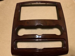 2007-2012 Dodge Sprinter Van Radio Surround Trim Wood Grain LY CHERRY BURL - Picture 1 of 7