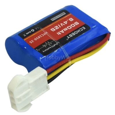 6.4V 900mAh LiFe Battery EL4.5-3P Rev Female Plug for RC Buggy Car Truck Boat - Image 1 of 4