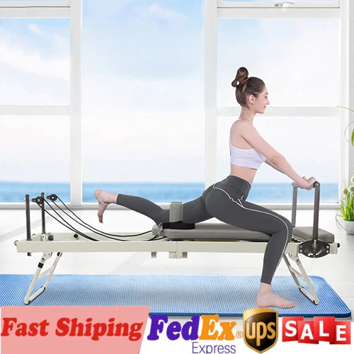 Máquina Reformadora de Pilates Plegable, Equipo Multifuncional de Yoga Fitness Foto 1 de 4