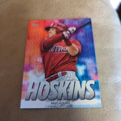 2020 Topps Series 1 Rhys Hoskins Highlights Card #RH-10 Phillies       - Image 1 of 2