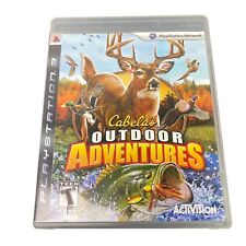 Cabela's Outdoor Adventures Sony PlayStation 3 2009 PS3 Manual Tested