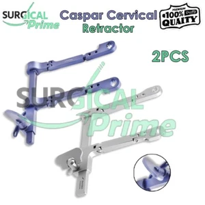 Caspar Retrattore Cervicale Telaio Strumenti Chirurgici Ortopedici Set 2 Pezzi - Foto 1 di 4