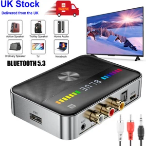 Bluetooth Transmitter & Receiver Wireless Adapter For Home stereos/speakers - Afbeelding 1 van 16