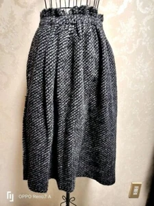 COMME des GARCONS Wool Tweed Long Skirt XS - Picture 1 of 5