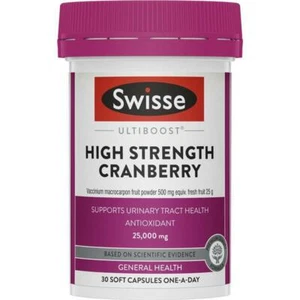 NEW Swisse High Strength Cranberry 30 Capsules Ultiboost - Picture 1 of 7