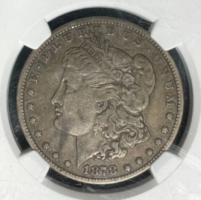 1878-S MORGAN SILVER DOLLAR~NGC VF 25   VAM 27 ~LEGACY COLLECTION~ REF#03-032 - Image 1 of 4
