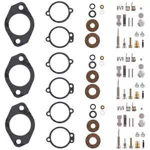 3Sets Carburetor Repair Kit For Mercury 65-150 Inlines 7021 1395-5109-1 18-7021 - Picture 1 of 7