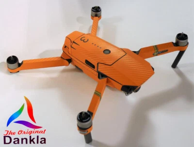 DJI MAVIC PRO / PLATINUM - SKIN - CARBON ORANGE - 3-5 Batterien / Drohne/Zubehör - Bild 1 von 4