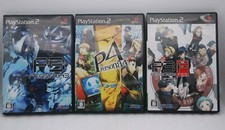 PlayStation 2 Persona 3 , 4 P3 Fes Append ver. 3Games Set Japan PS2 P3F P4