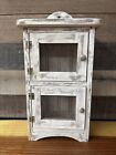 Small Hanging Or Tabletop Farmhouse Cabinet 