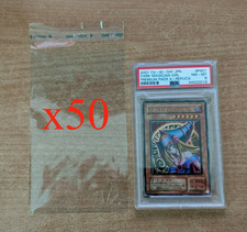 ????Bustina x50 GRADED CARD SLEEVES per carte PSA e GRAAD Pokemon Yugioh Magic!????
