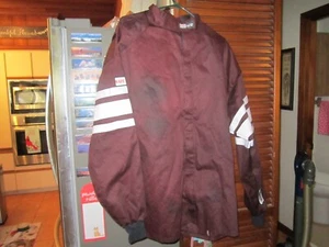 CHAQUETA DE CARRERAS SAFEQUIP SFI 3-2A/1 APROBADA MARRÓN XXX GRANDE CON ANILLOS BLANCOS EN LOS BRAZOS - Imagen 1 de 7
