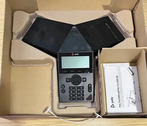 Stacja konferencyjna IP Poly Trio 8300 - przewodowa - Wi-Fi, Bluetooth - czarna - Zdjęcie 1 z 3