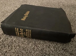 VTG The Bible Inspirational Bible with the Bible in Alphabet 1947 De Luxe Ed. - Imagen 1 de 9
