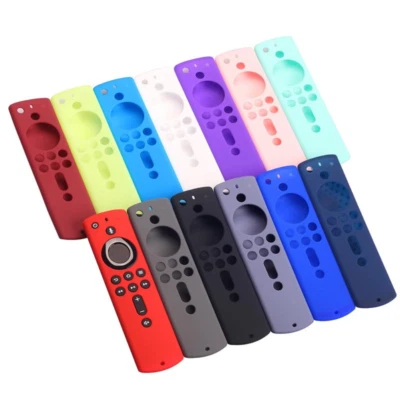 For Amazon Fire Tv stick 2nd Gen 4K Silicone Remote Control Cover Case w/ Strap - Image 1 of 4