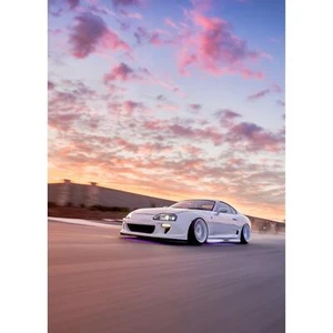 Toyota Supra MK4 Art Poster #040 - High Resolution Iconic Automotive Decor - Picture 1 of 12