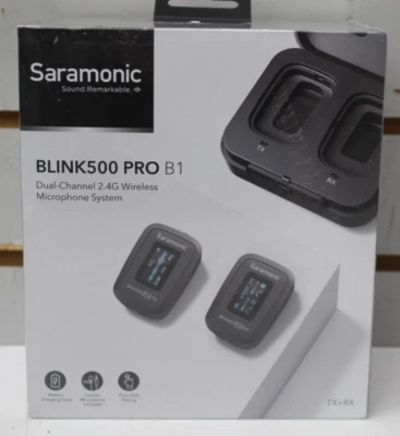 Saramonic Blink500 PRO B1 Dual Channel 2.4G Wireless Microphone System TX+RX NEW - Image 1 of 4