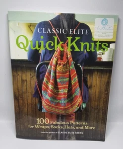 Classic Elite Quick Knits: 100 Fabulous Patterns for Wraps, Socks, Hats, & More - Picture 1 of 2
