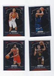 2019-20 PANINI PRIZM BASKETBALL ROOKIE BASE CARDS - U PICK FROM LIST - Picture 1 of 39