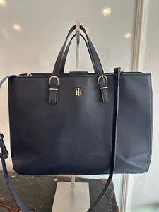 Tommy Hilfiger Tasche Handtasche Crossbody Blau Original - Bild 1 von 4